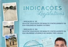 Patrolamento e colocação de basalto nos bairros Outeiro e Três Vendas