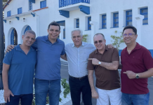 Presidente nacional do Cidadania, Comte Bittencourt, cumpre agenda em Araruama